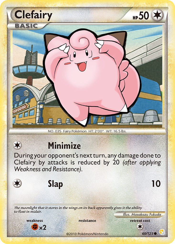 Clefairy (60/123) [HeartGold & SoulSilver: Base Set] | Black Swamp Games