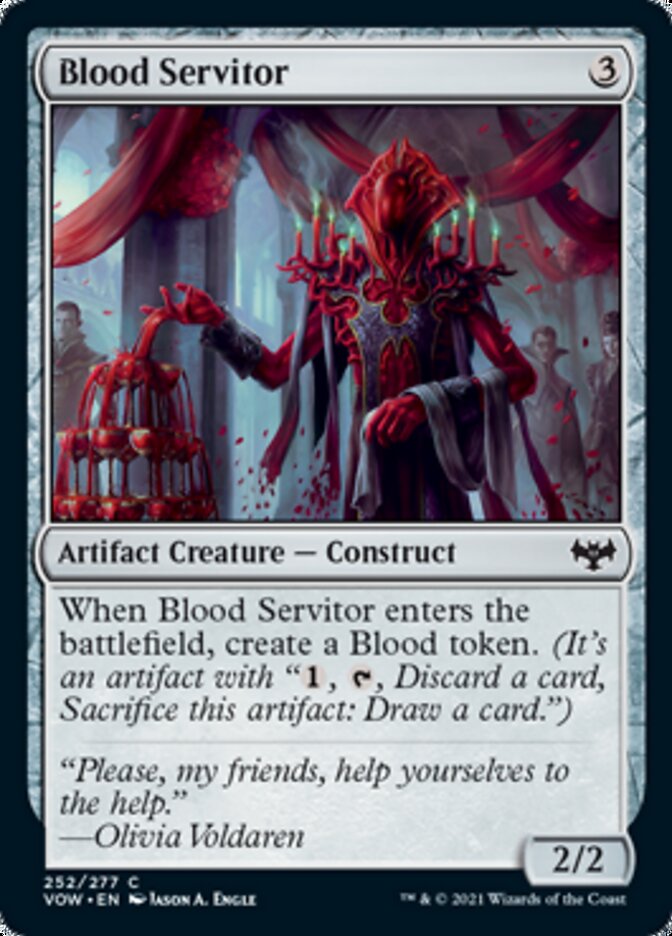 Blood Servitor [Innistrad: Crimson Vow] | Black Swamp Games