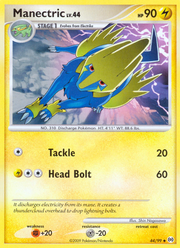 Manectric (44/99) [Platinum: Arceus] | Black Swamp Games