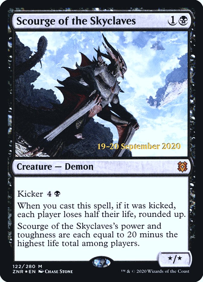 Scourge of the Skyclaves  [Zendikar Rising Prerelease Promos] | Black Swamp Games