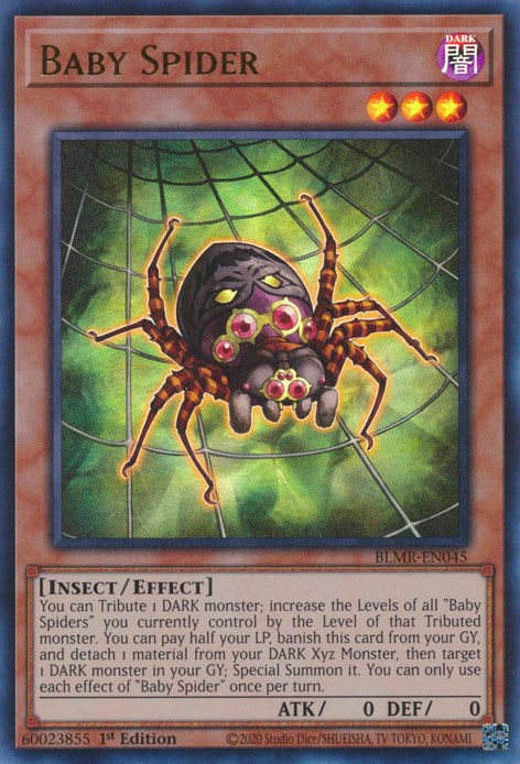 Baby Spider [BLMR-EN045] Ultra Rare | Black Swamp Games