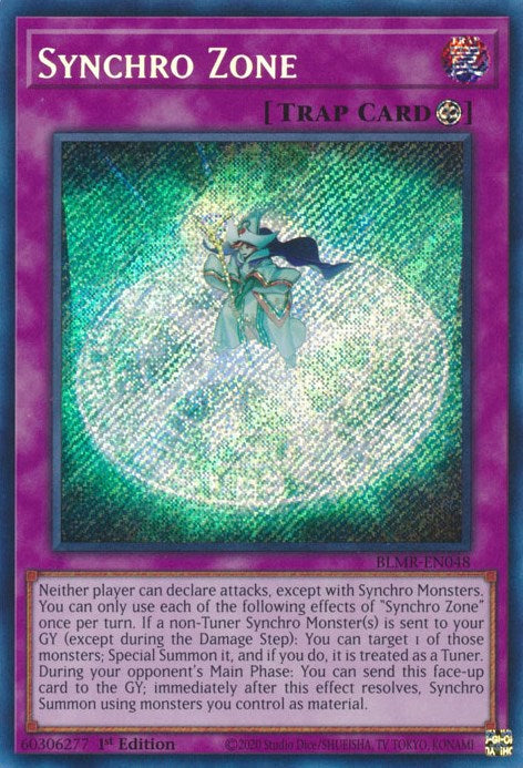 Synchro Zone [BLMR-EN048] Secret Rare | Black Swamp Games