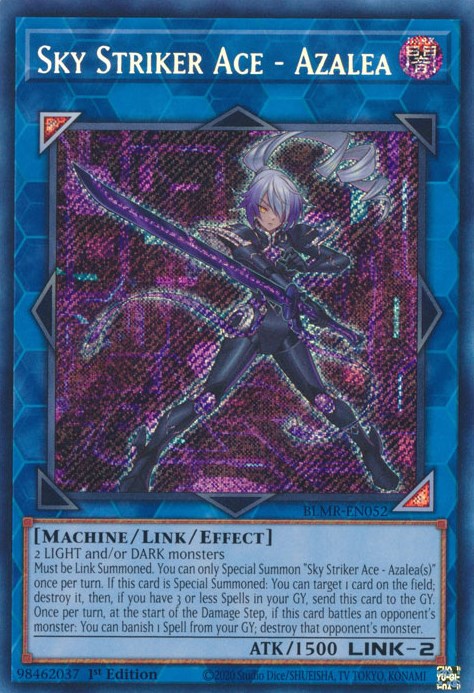 Sky Striker Ace - Azalea [BLMR-EN052] Secret Rare | Black Swamp Games