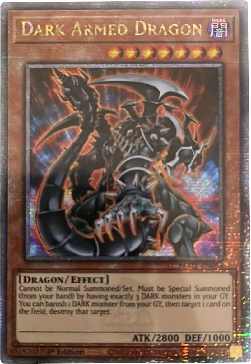 Dark Armed Dragon [BLMR-EN054] Quarter Century Secret Rare | Black Swamp Games