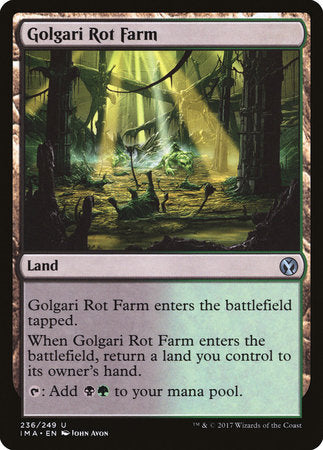 Golgari Rot Farm [Iconic Masters] | Black Swamp Games