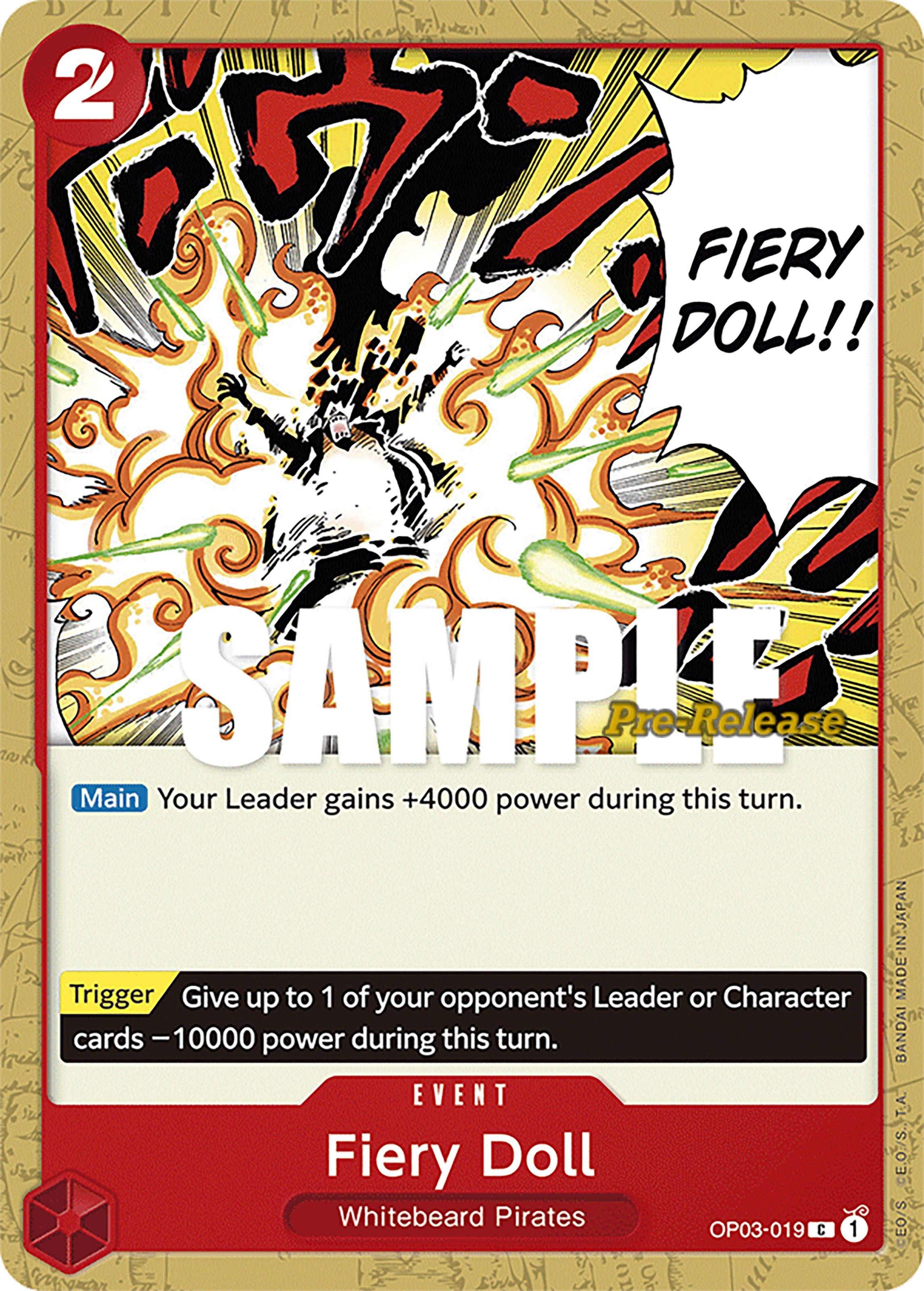 Fiery Doll [Pillars of Strength Pre-Release Cards] | Black Swamp Games