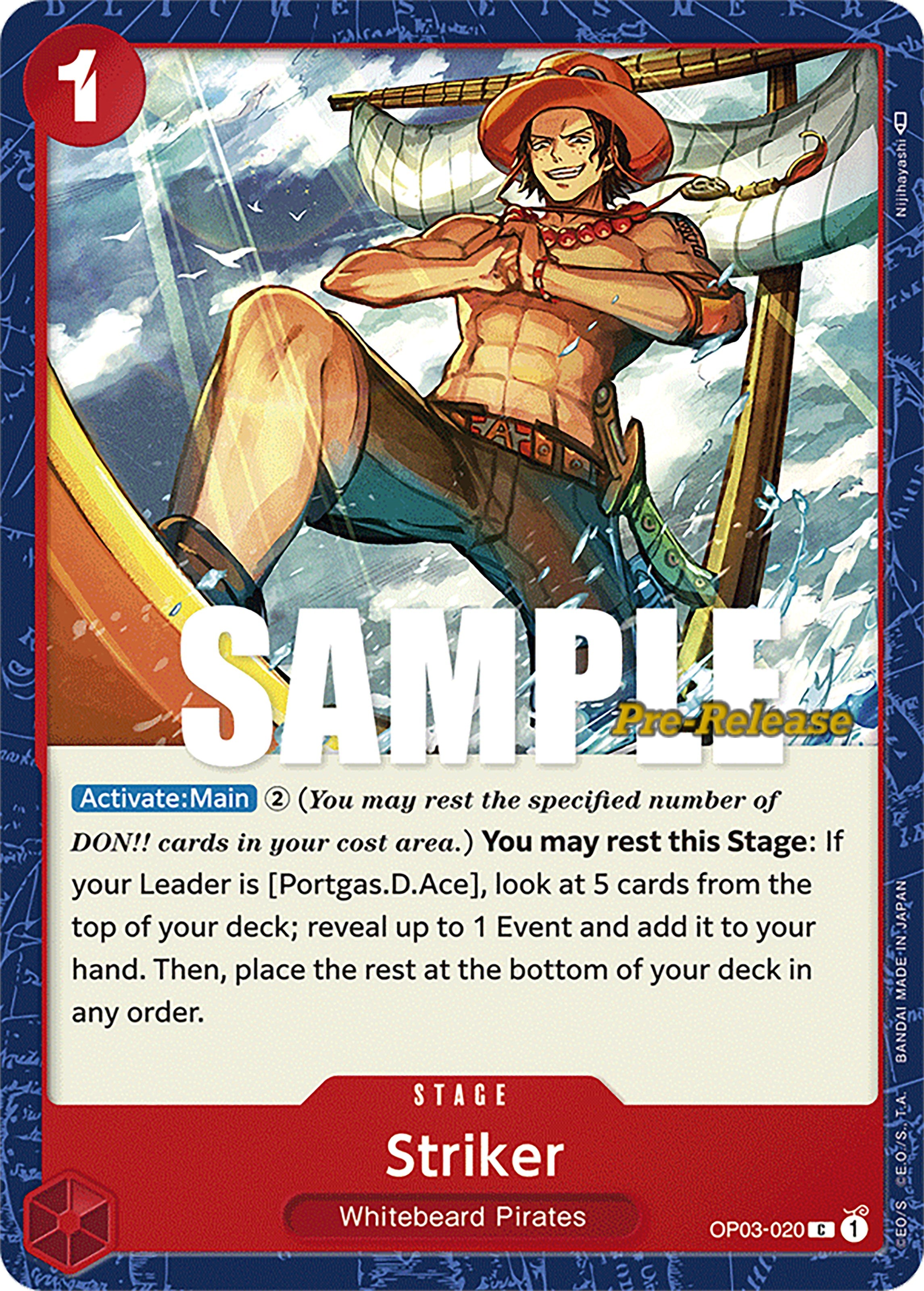 Striker [Pillars of Strength Pre-Release Cards] | Black Swamp Games