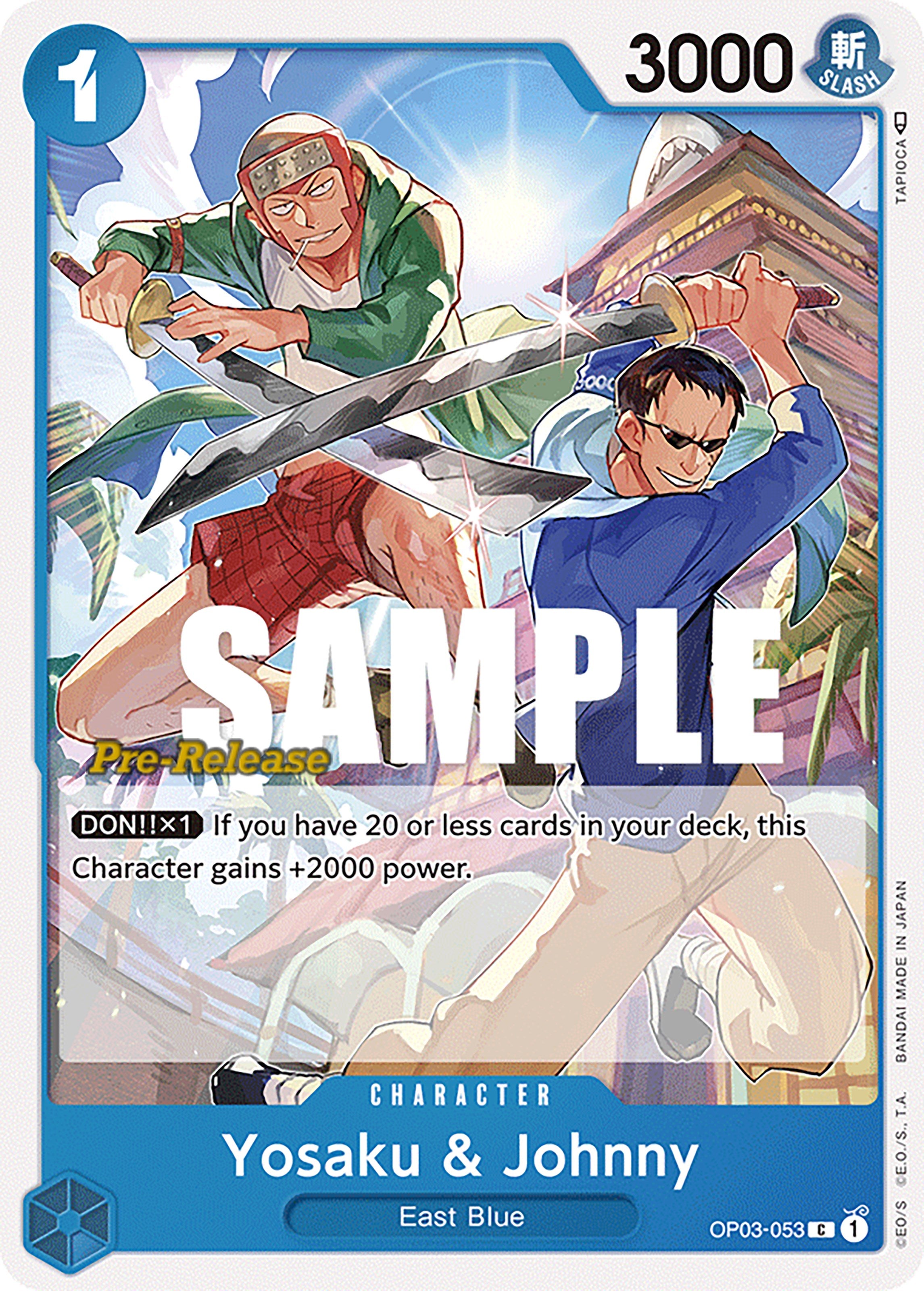 Yosaku & Johnny [Pillars of Strength Pre-Release Cards] | Black Swamp Games