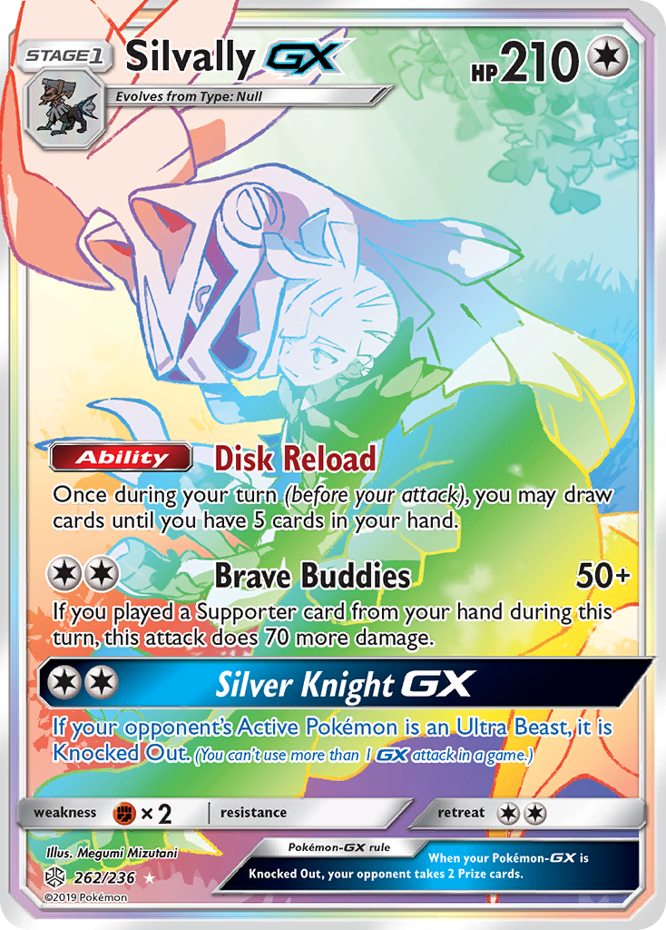 Silvally GX (262/236) [Sun & Moon: Cosmic Eclipse] | Black Swamp Games