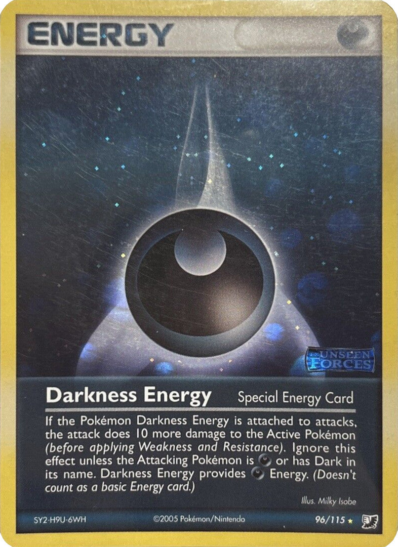 Darkness Energy (96/115) (Stamped) [EX: Unseen Forces] | Black Swamp Games