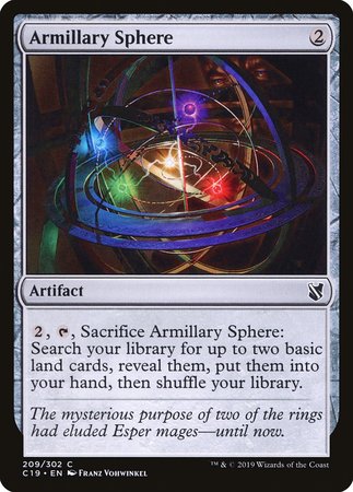 Armillary Sphere [Commander 2019] | Black Swamp Games