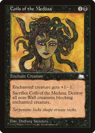 Coils of the Medusa [Weatherlight] | Black Swamp Games
