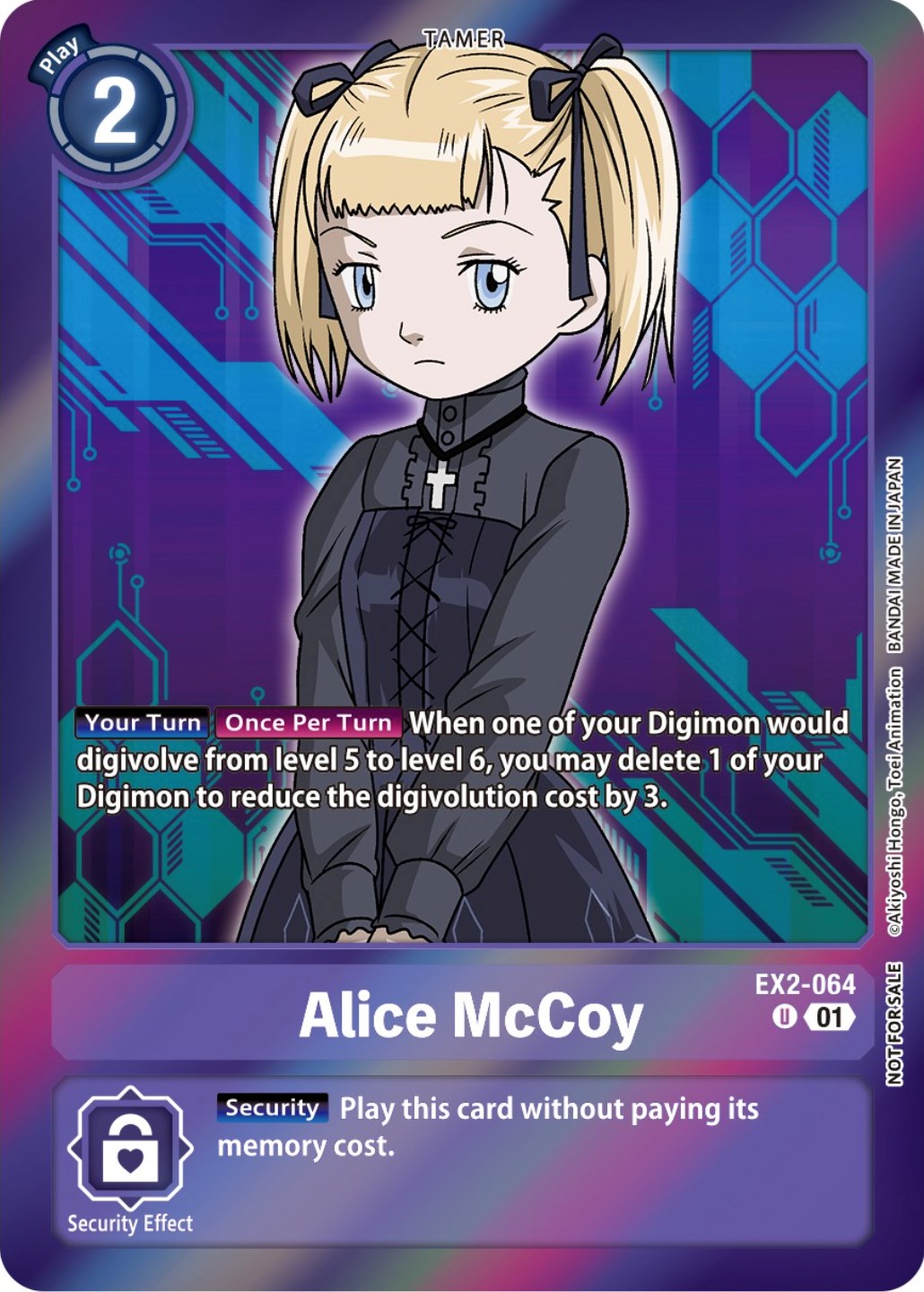 Alice McCoy [EX2-064] (Event Pack 5) [Digital Hazard Promos] | Black Swamp Games