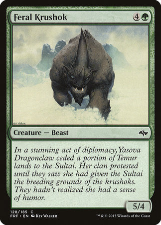 Feral Krushok [Fate Reforged] | Black Swamp Games