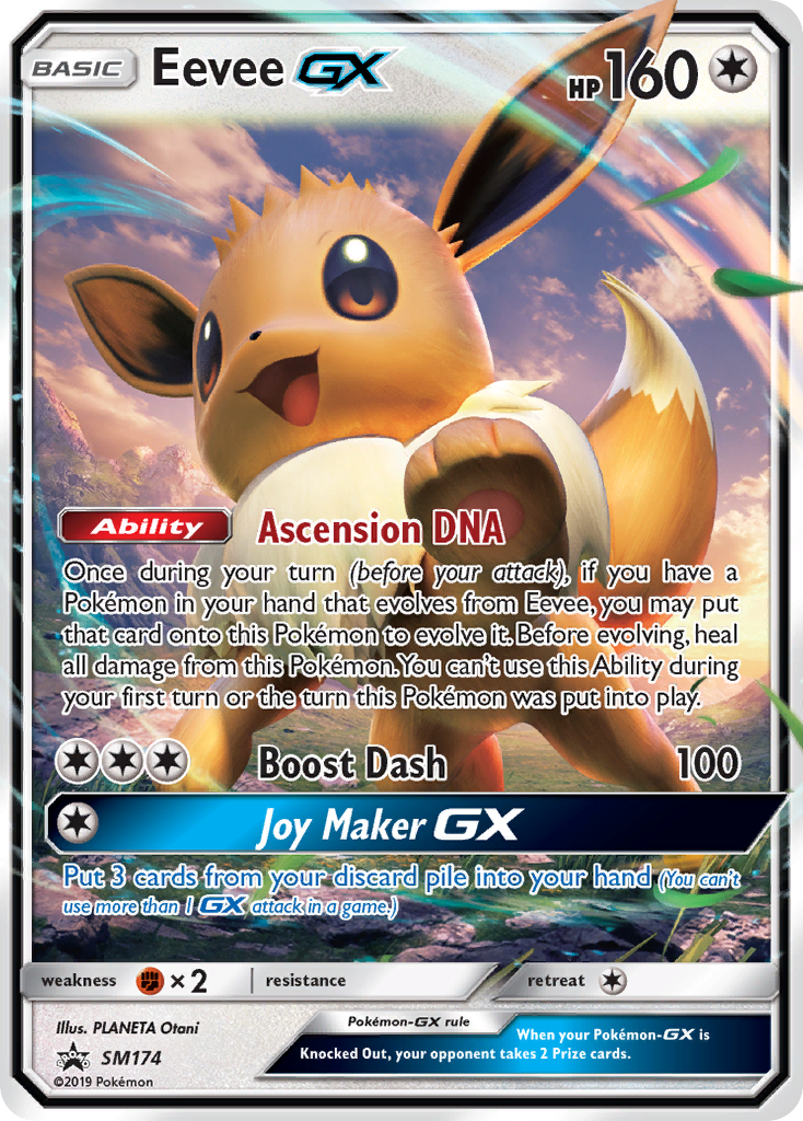 Eevee GX (SM174) [Sun & Moon: Black Star Promos] | Black Swamp Games