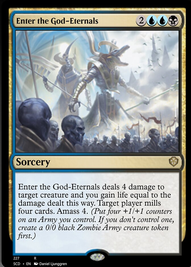 Enter the God-Eternals [Starter Commander Decks] | Black Swamp Games