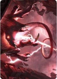 Thundering Rebuke Art Card [Zendikar Rising Art Series] | Black Swamp Games