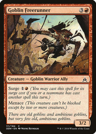 Goblin Freerunner [Oath of the Gatewatch] | Black Swamp Games