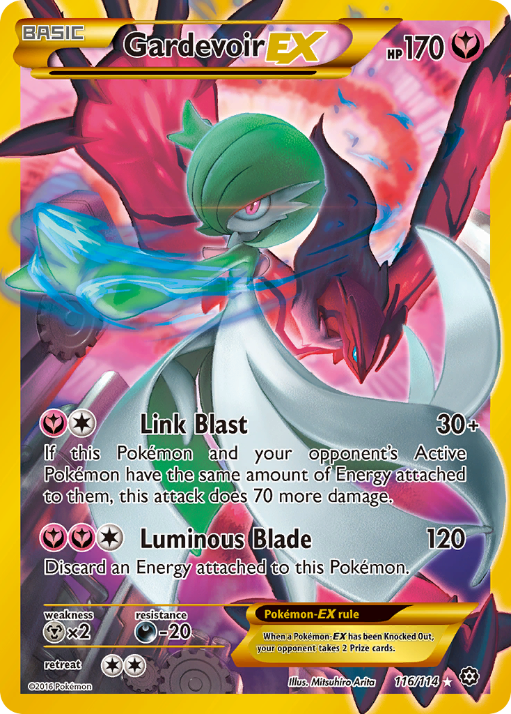 Gardevoir EX (116/114) [XY: Steam Siege] | Black Swamp Games