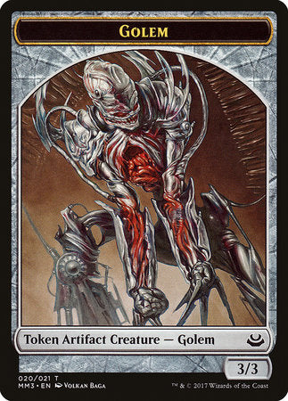 Golem Token [Modern Masters 2017 Tokens] | Black Swamp Games