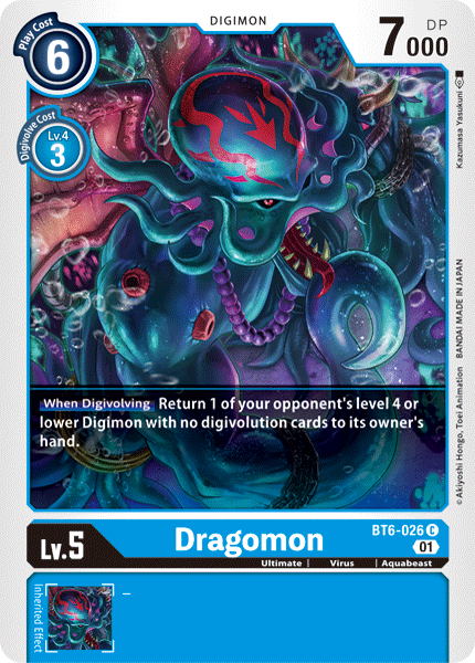Dragomon [BT6-026] [Double Diamond] | Black Swamp Games
