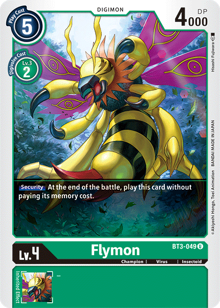 Flymon [BT3-049] [Release Special Booster Ver.1.5] | Black Swamp Games