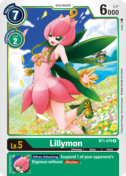 Lillymon [BT1-079] [Release Special Booster Ver.1.0] | Black Swamp Games