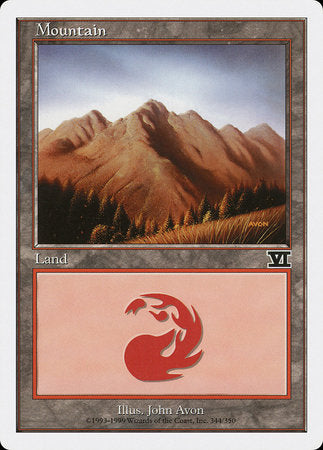 Mountain (344) [Classic Sixth Edition] | Black Swamp Games