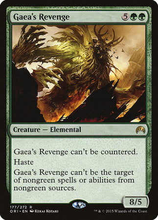 Gaea's Revenge [Magic Origins] | Black Swamp Games