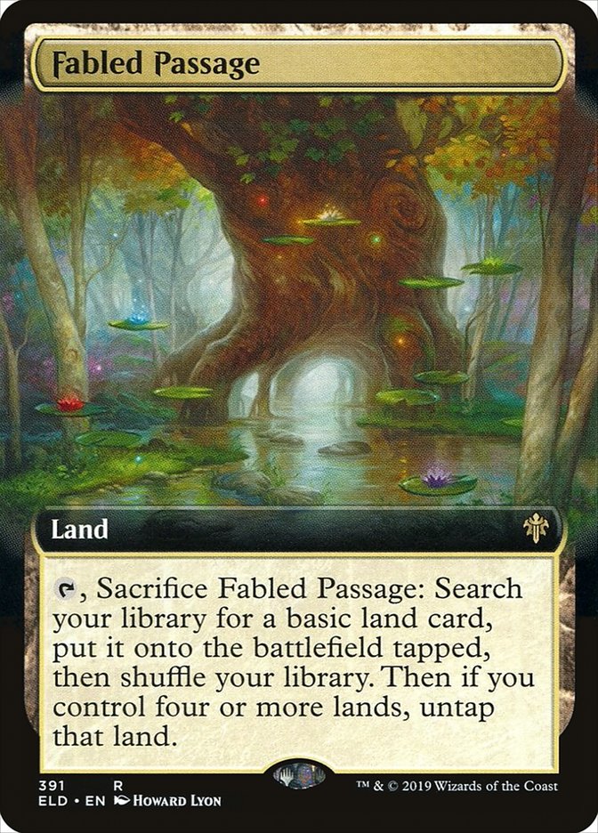 Fabled Passage (Extended Art) [Throne of Eldraine] | Black Swamp Games