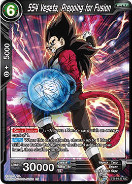 SS4 Vegeta, Prepping for Fusion (BT14-127) [Cross Spirits] | Black Swamp Games