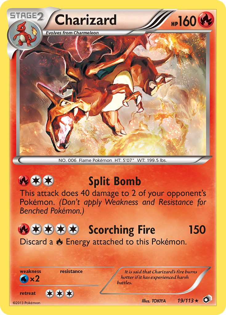 Charizard (19/113) [Black & White: Legendary Treasures] | Black Swamp Games