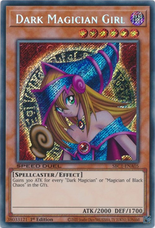 Dark Magician Girl [SBC1-ENA05] Secret Rare | Black Swamp Games