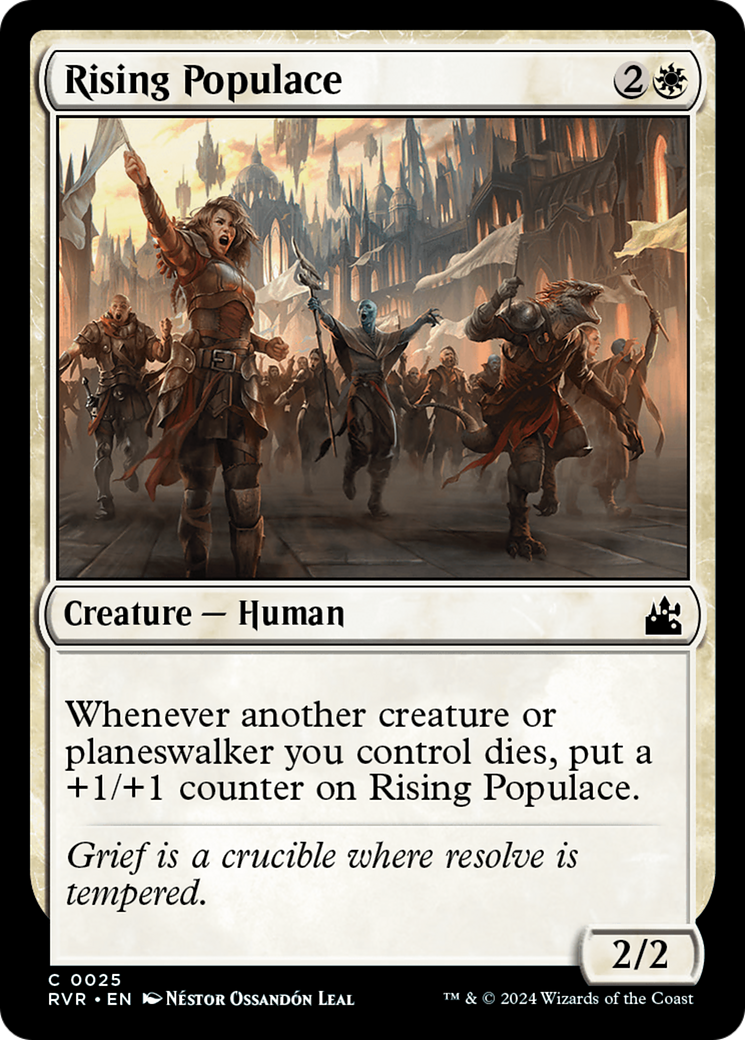 Rising Populace [Ravnica Remastered] | Black Swamp Games
