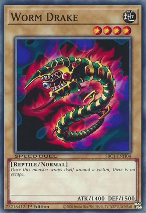 Worm Drake [SBC1-ENH04] Common | Black Swamp Games