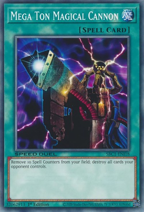 Mega Ton Magical Cannon [SBC1-ENI18] Common | Black Swamp Games