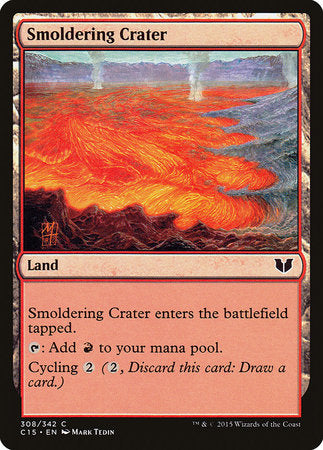 Smoldering Crater [Commander 2015] | Black Swamp Games