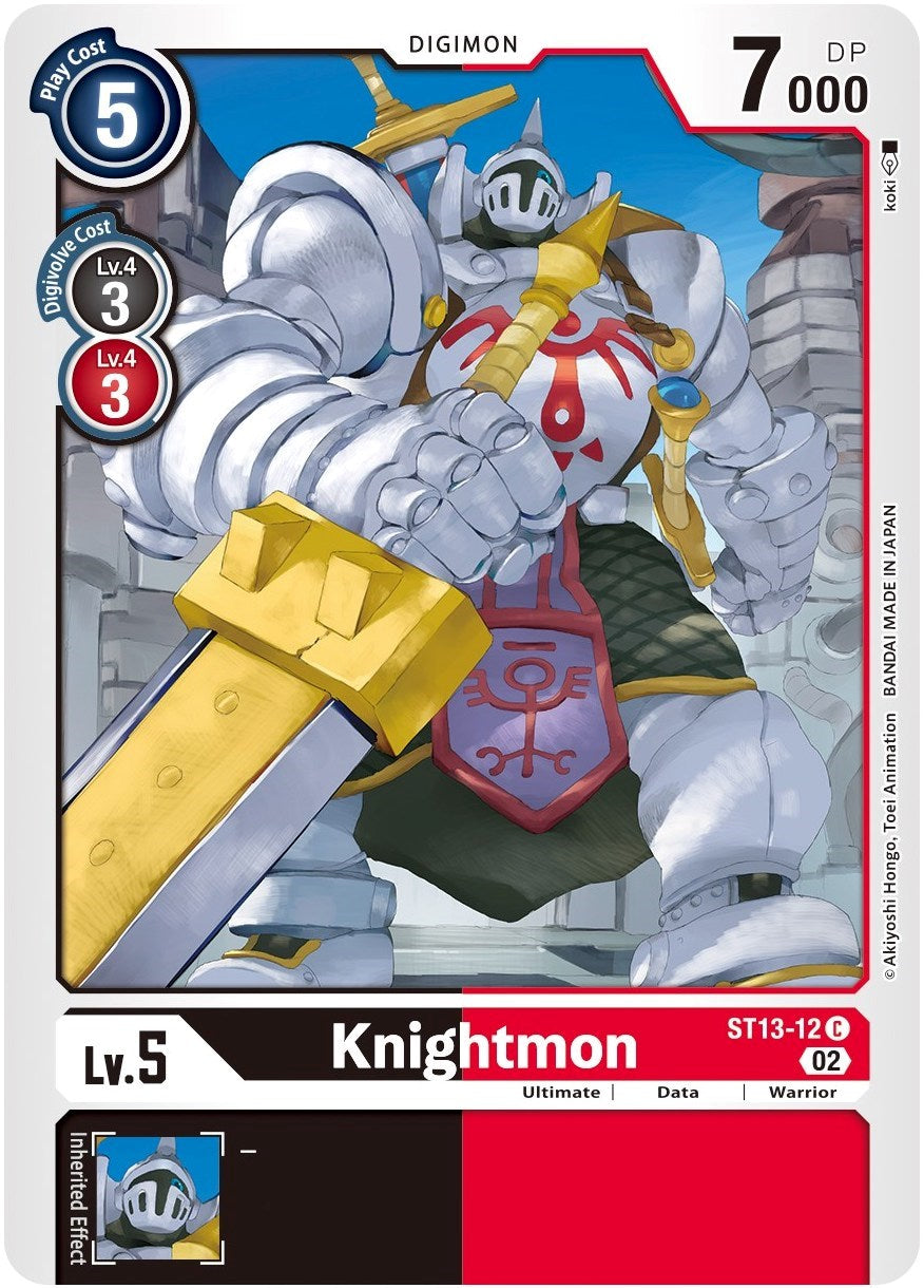 Knightmon [ST13-12] [Starter Deck: Ragnaloardmon] | Black Swamp Games