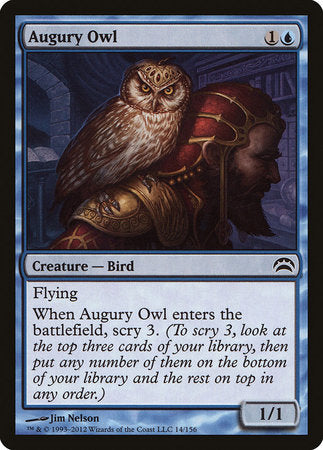 Augury Owl [Planechase 2012] | Black Swamp Games