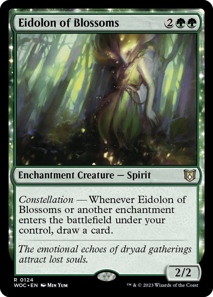 Eidolon of Blossoms [Wilds of Eldraine Commander] | Black Swamp Games