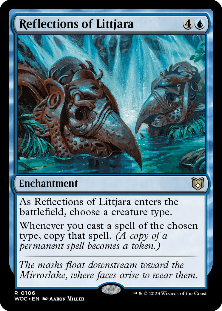 Reflections of Littjara [Wilds of Eldraine Commander] | Black Swamp Games