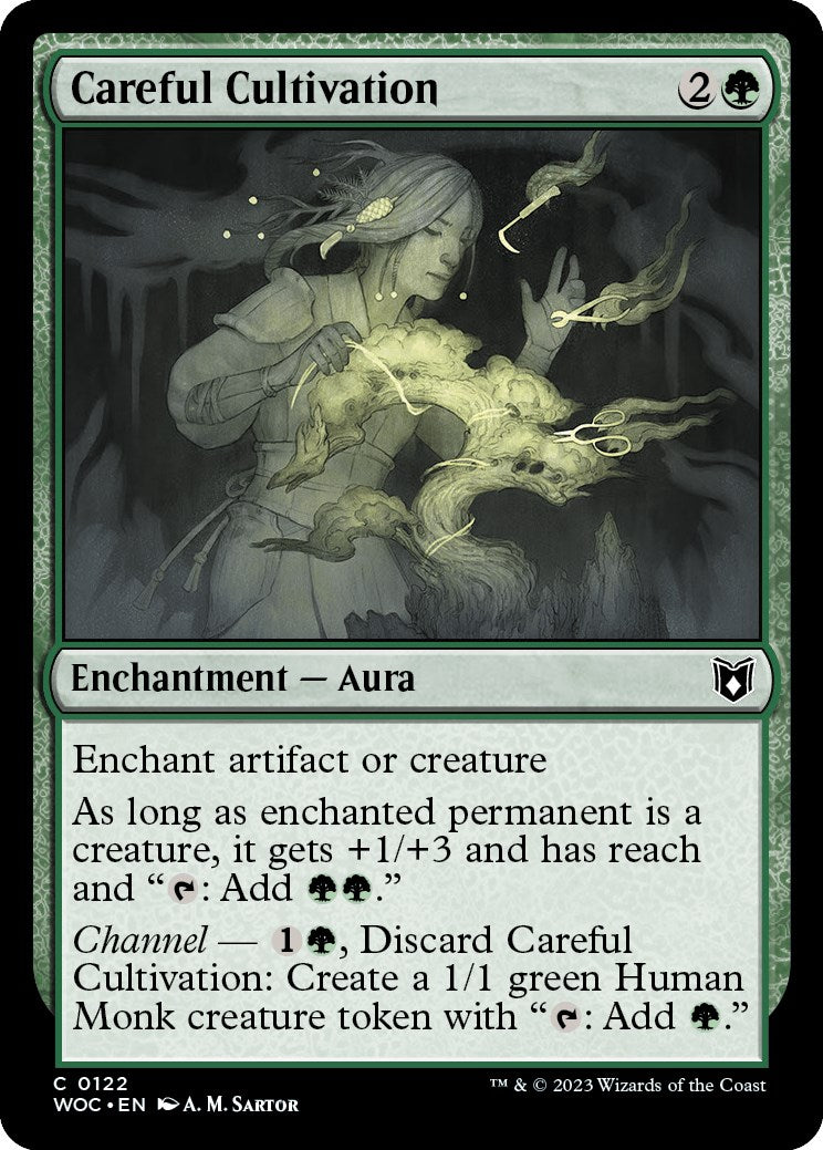 Careful Cultivation [Wilds of Eldraine Commander] | Black Swamp Games