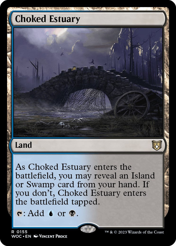 Choked Estuary [Wilds of Eldraine Commander] | Black Swamp Games