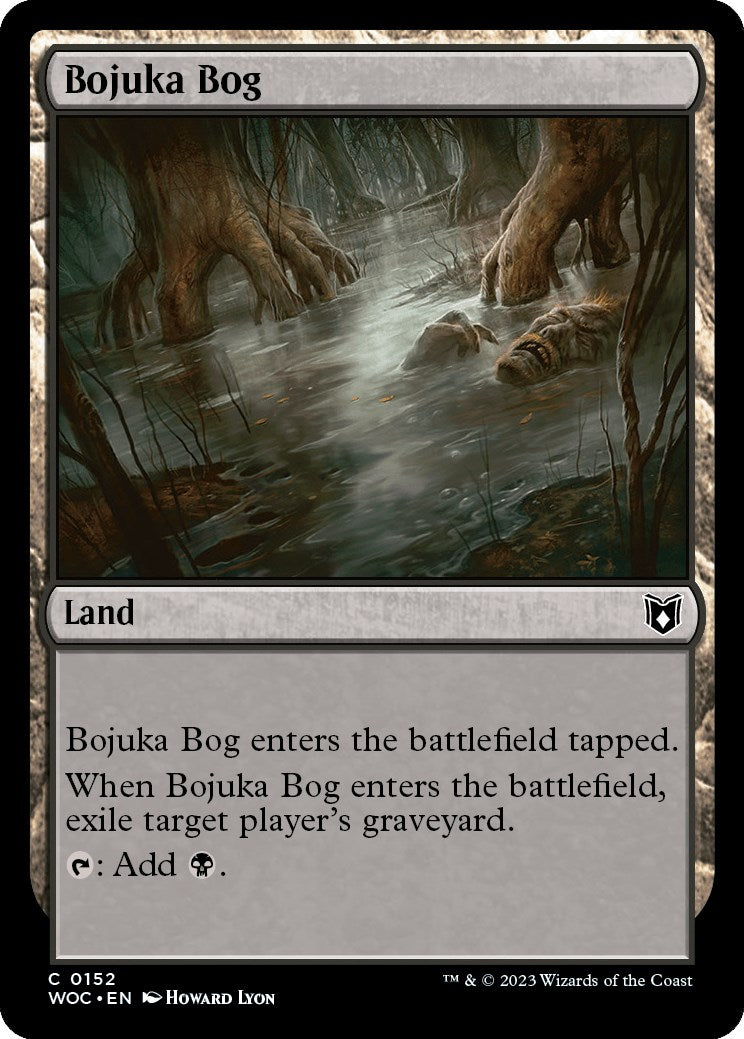 Bojuka Bog [Wilds of Eldraine Commander] | Black Swamp Games