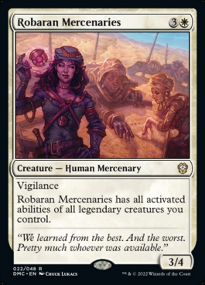 Robaran Mercenaries [Dominaria United Commander] | Black Swamp Games