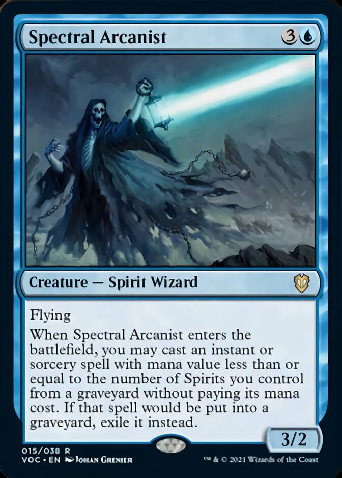 Spectral Arcanist [Innistrad: Crimson Vow Commander] | Black Swamp Games