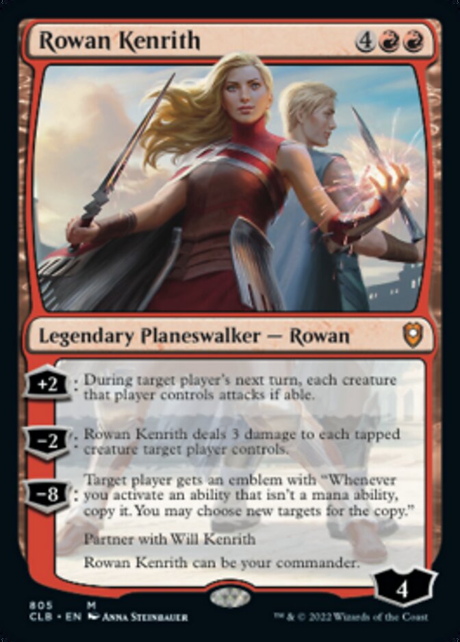 Rowan Kenrith [Commander Legends: Battle for Baldur's Gate] | Black Swamp Games