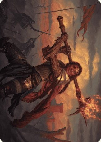 Imodane, the Pyrohammer Art Card [Wilds of Eldraine Art Series] | Black Swamp Games