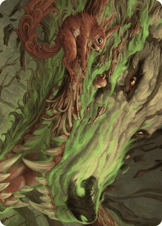 Leaping Ambush Art Card [Wilds of Eldraine Art Series] | Black Swamp Games