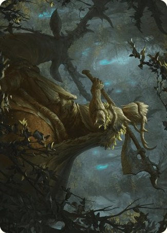 Verdant Outrider Art Card [Wilds of Eldraine Art Series] | Black Swamp Games